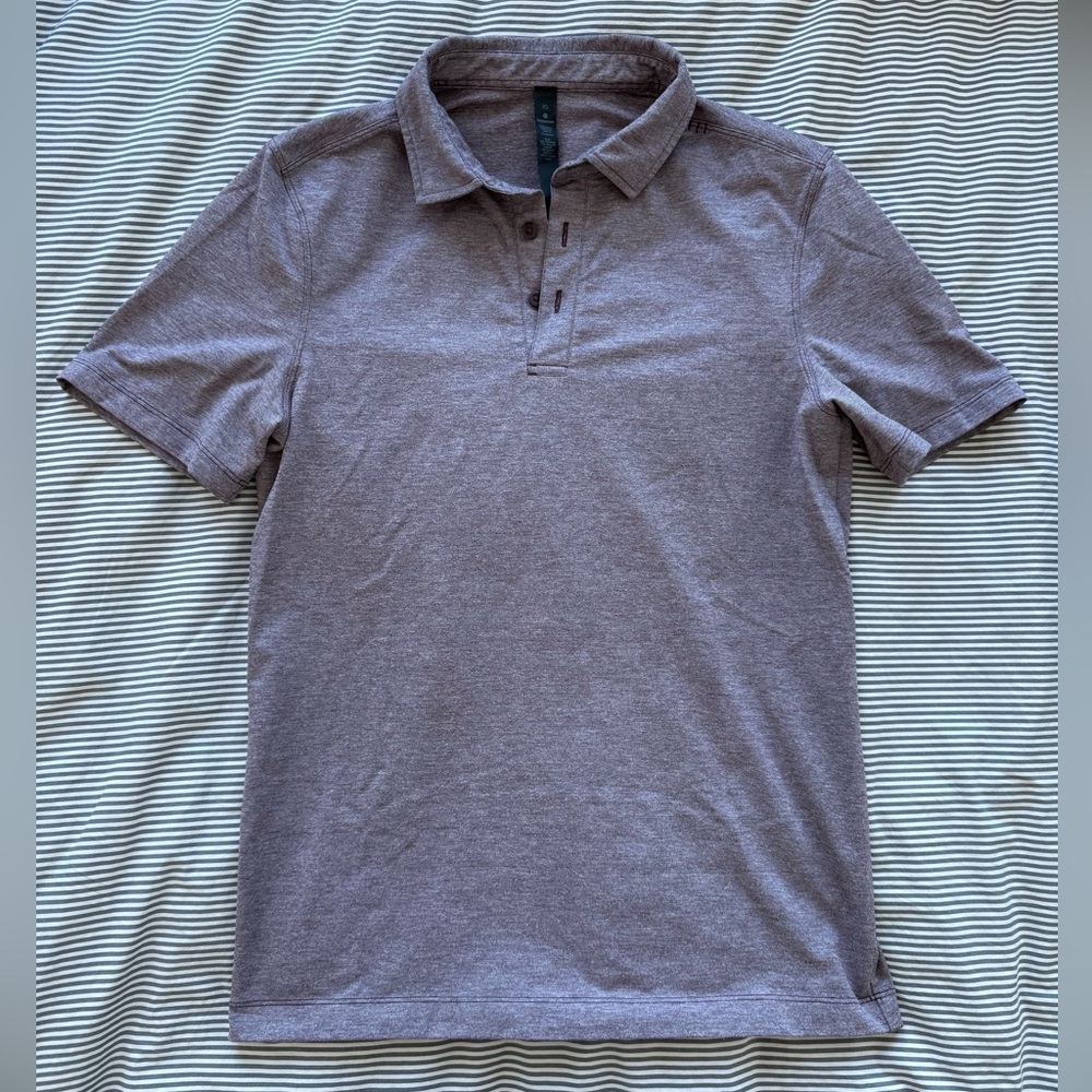 lululemon athletica Men's Evolution Polo Shirt - Heathered Lavender